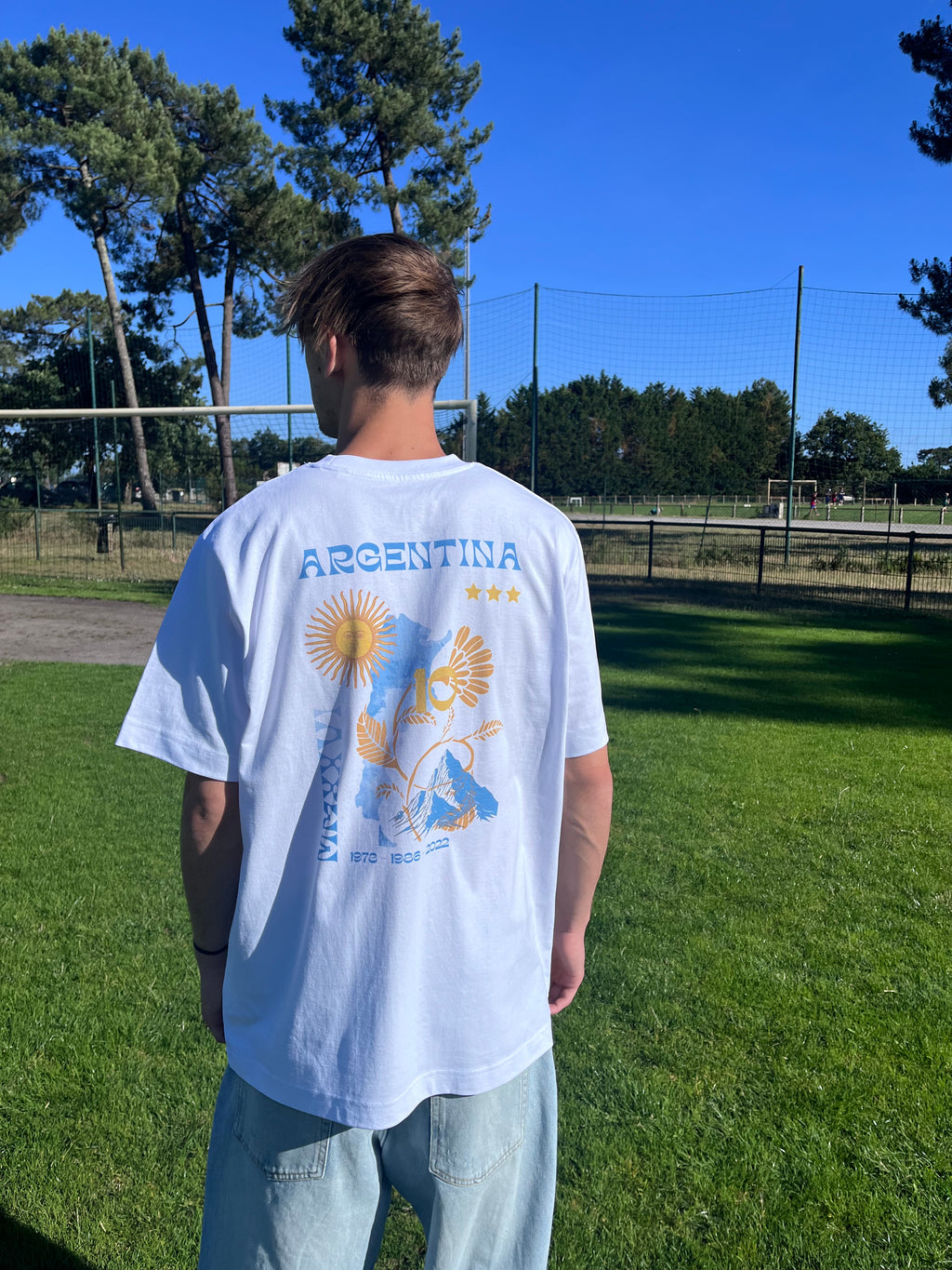 T-Shirt Argentine Édition limitée - Hommage à l'Albiceleste -  Collection TIKI TAKA CDM 2026