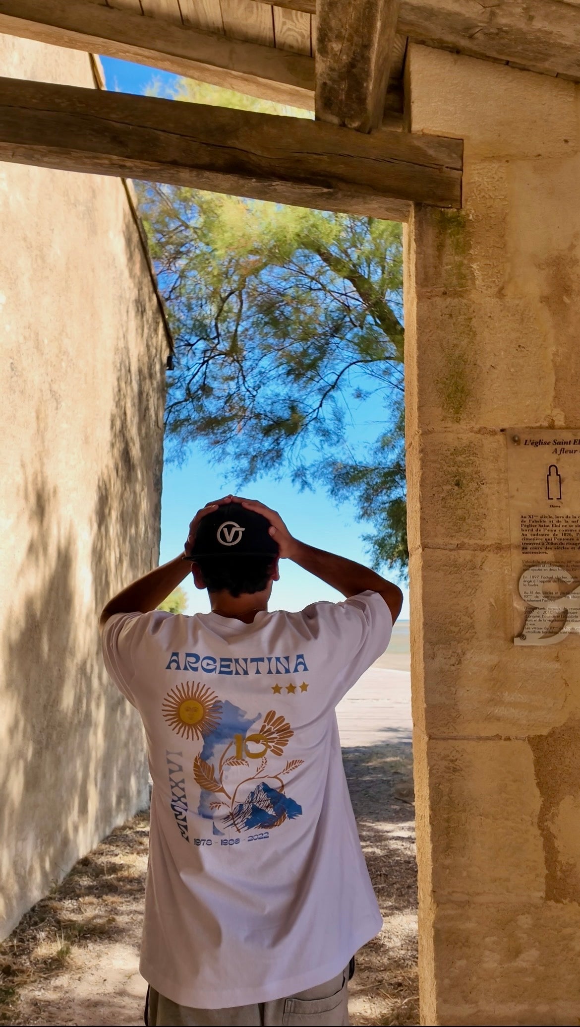 T-Shirt Argentine Édition limitée - Hommage à l'Albiceleste -  Collection TIKI TAKA CDM 2026