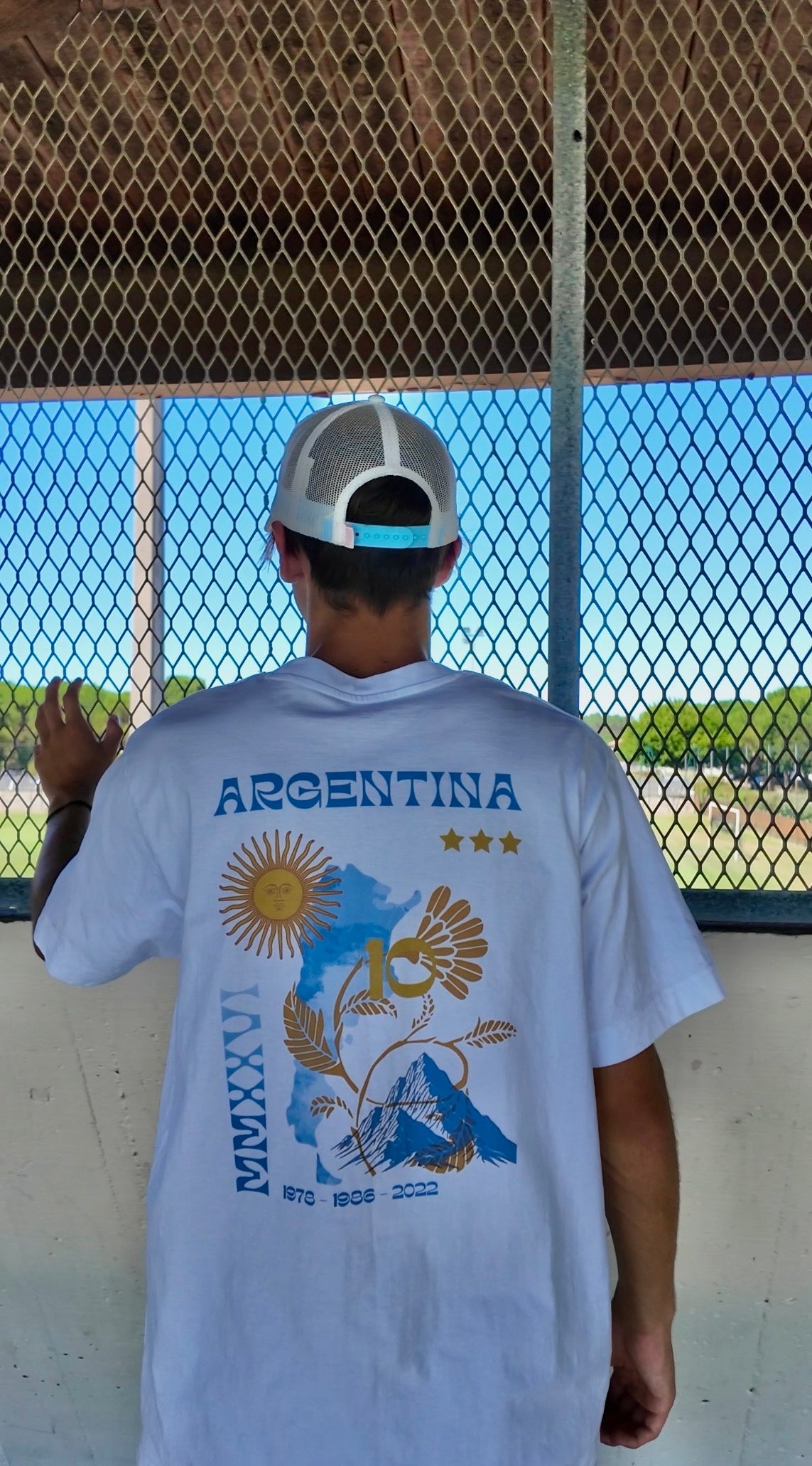T-Shirt Argentine Édition limitée - Hommage à l'Albiceleste -  Collection TIKI TAKA CDM 2026