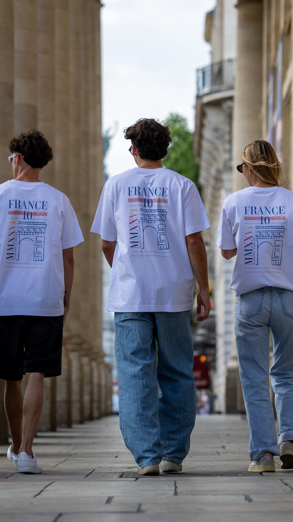 T-Shirt France - Édition limitée - Hommage aux Bleus - Collection TIKI TAKA CDM 2026