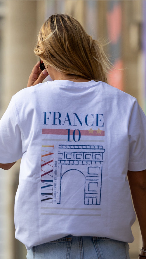 T-Shirt France - Édition limitée - Hommage aux Bleus - Collection TIKI TAKA CDM 2026